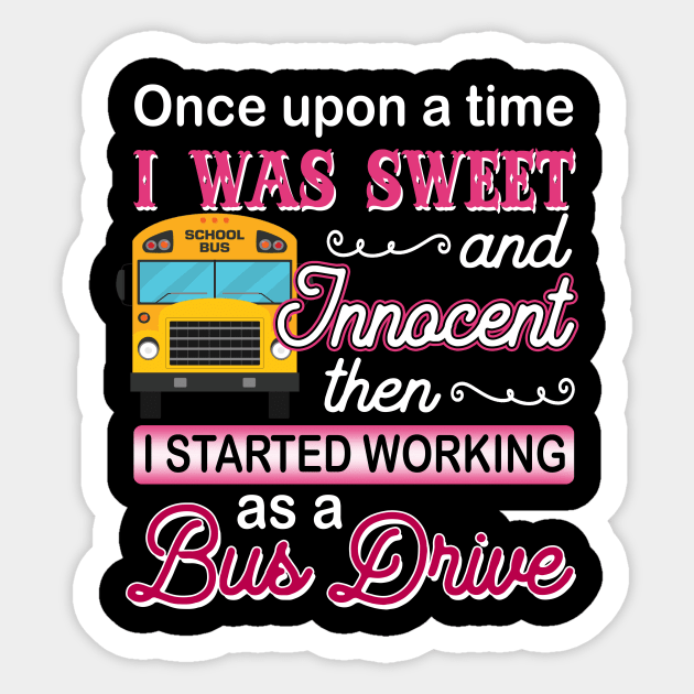 AI Started Working As A Bus Driver Sticker by Bensonn